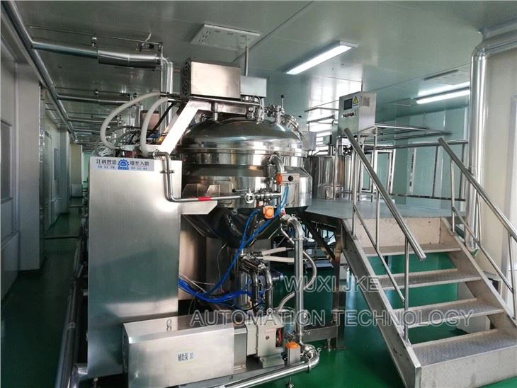 High Speed Vacuum Mixer Homogenizer